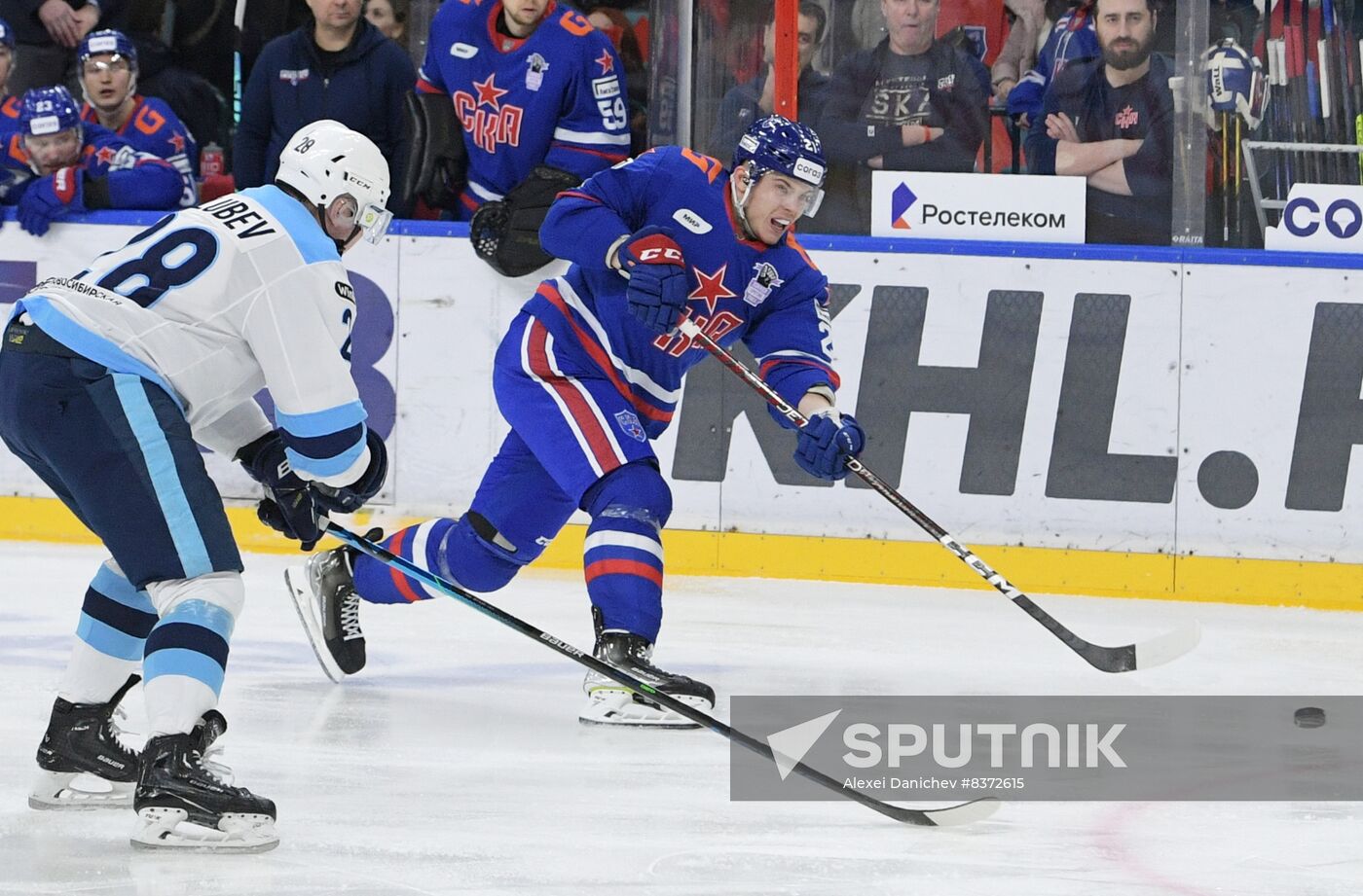 Russia Ice Hockey Kontinental League SKA - Sibir