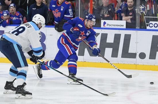 Russia Ice Hockey Kontinental League SKA - Sibir