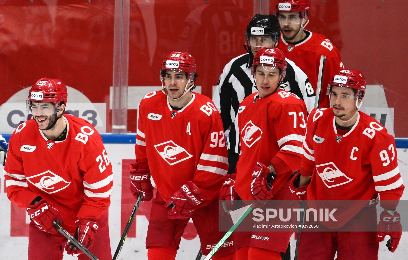 Russia Ice Hockey Kontinental League Spartak - Dynamo