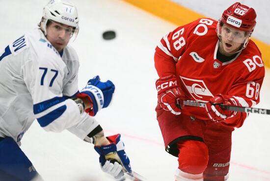 Russia Ice Hockey Kontinental League Spartak - Dynamo