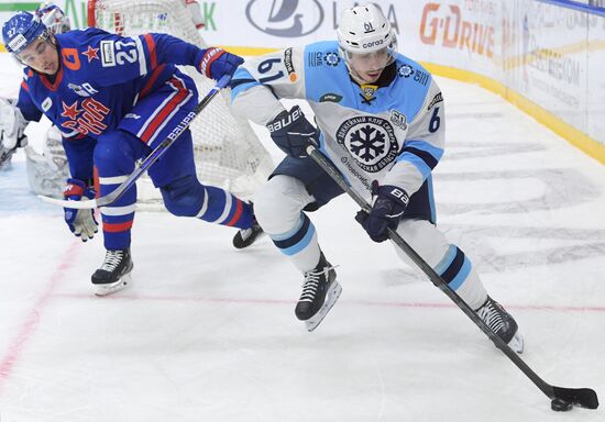 Russia Ice Hockey Kontinental League SKA - Sibir