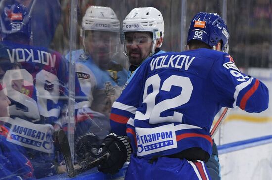 Russia Ice Hockey Kontinental League SKA - Sibir