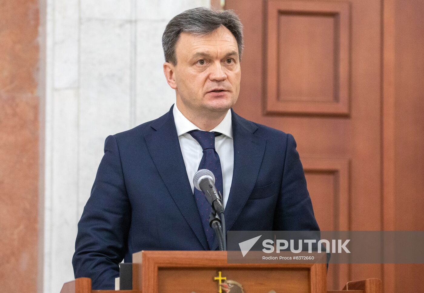 Moldova New Government Swearing-in Ceremony