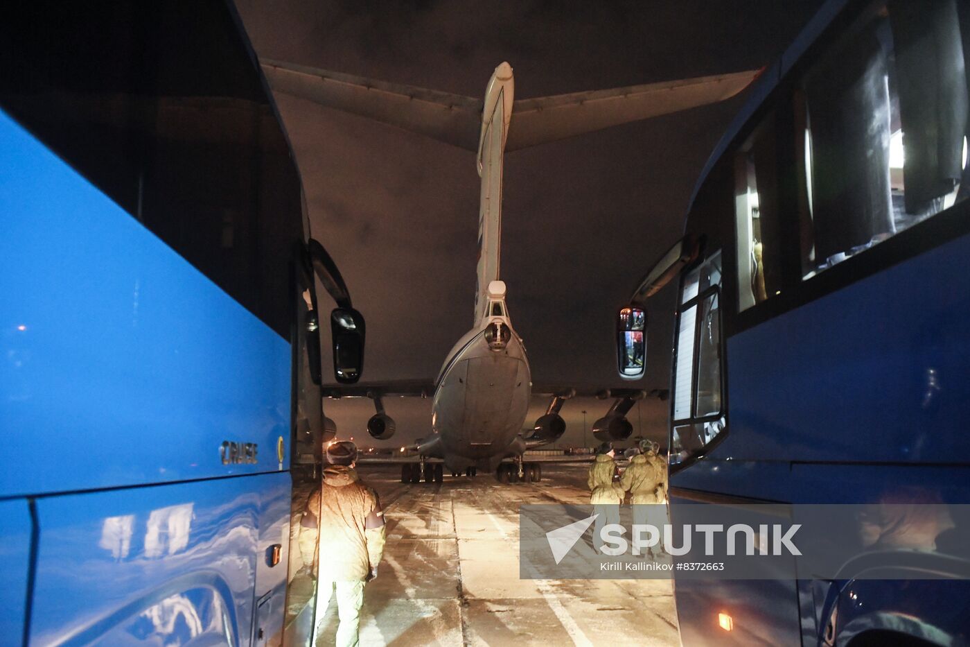 Russia Ukraine Military Operation POW Exchange Arrival