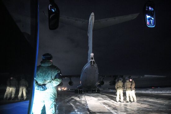 Russia Ukraine Military Operation POW Exchange Arrival