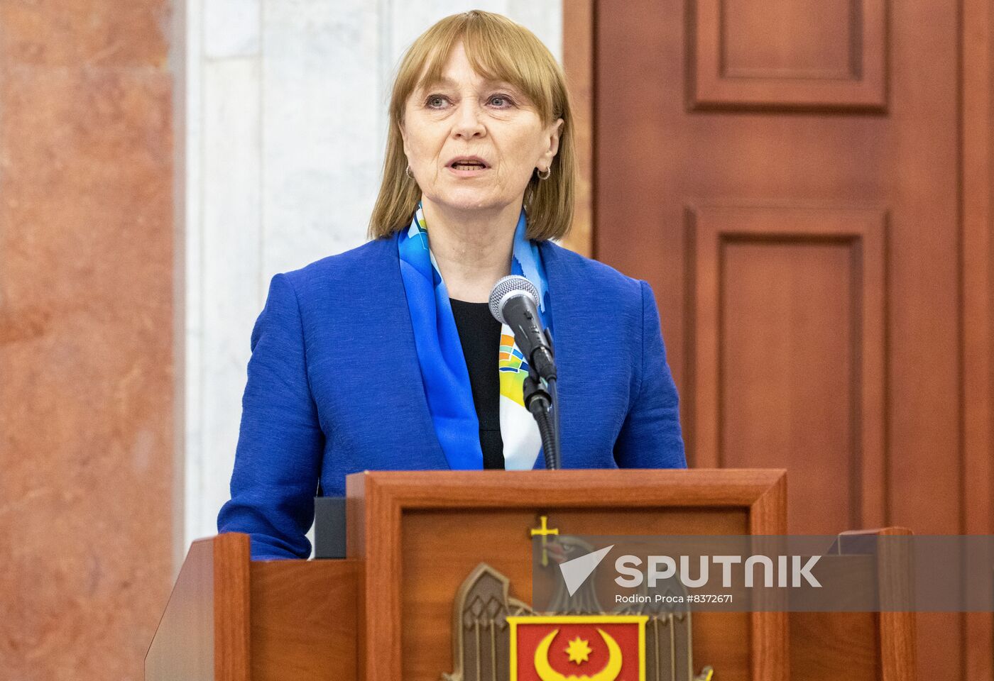 Moldova New Government Swearing-in Ceremony