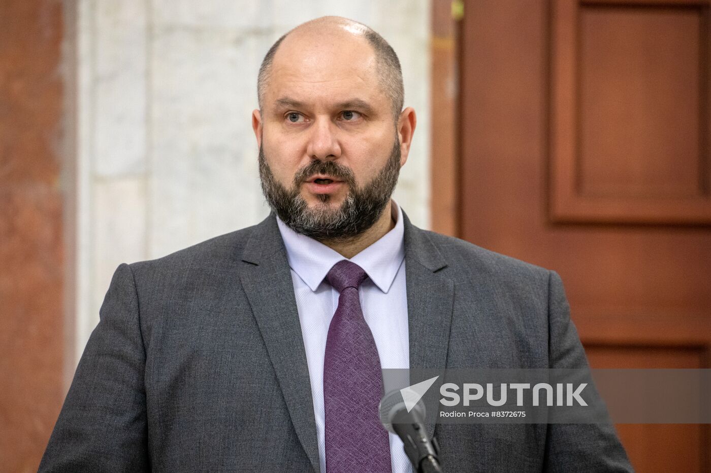 Moldova New Government Swearing-in Ceremony