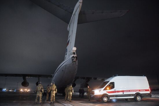 Russia Ukraine Military Operation POW Exchange Arrival