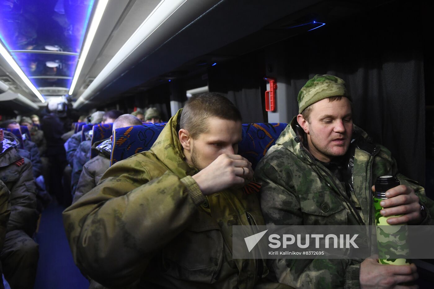 Russia Ukraine Military Operation POW Exchange Arrival