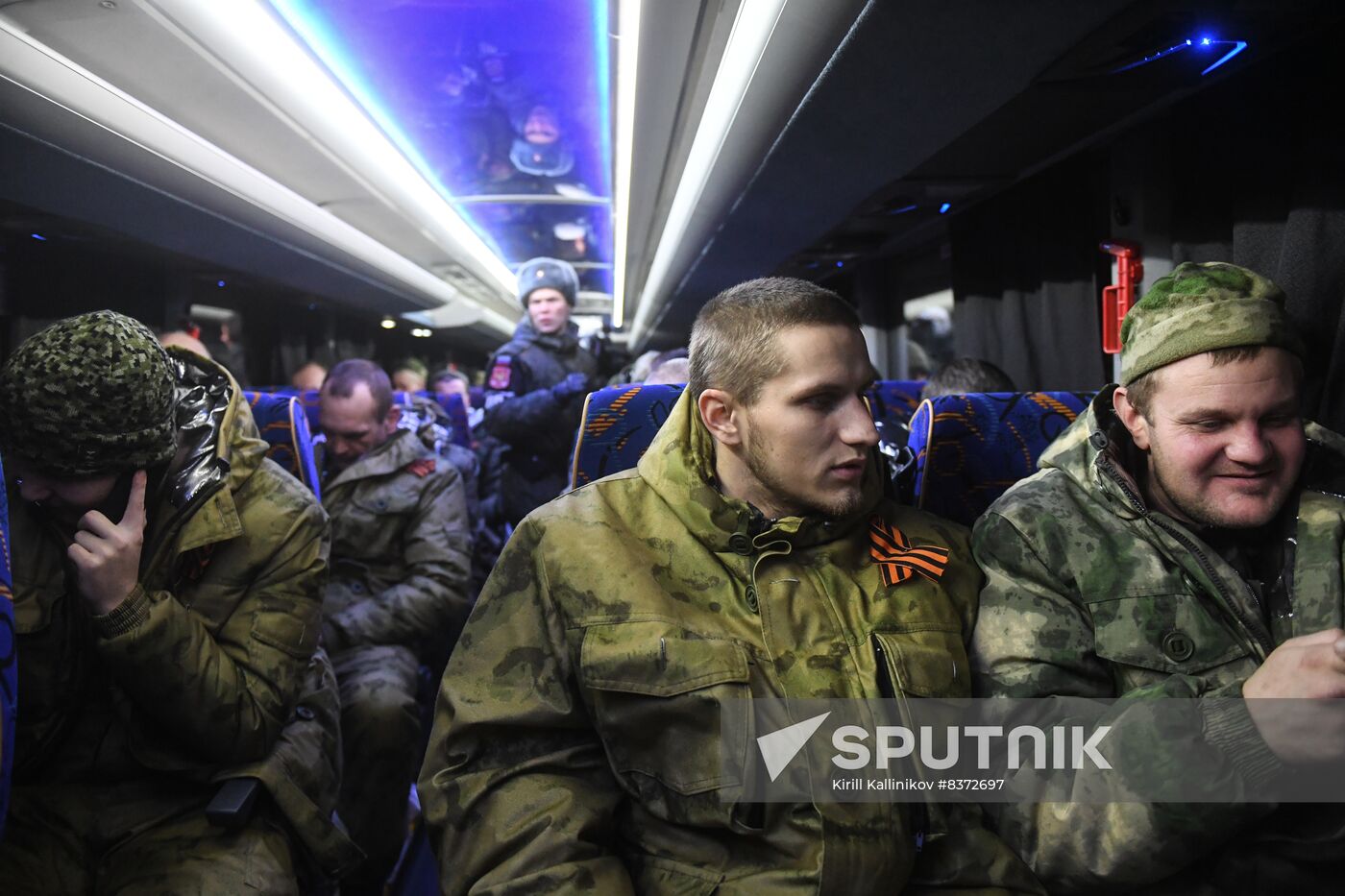 Russia Ukraine Military Operation POW Exchange Arrival