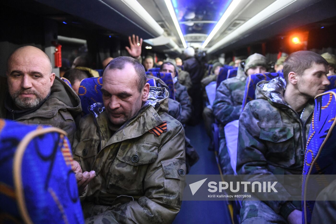 Russia Ukraine Military Operation POW Exchange Arrival