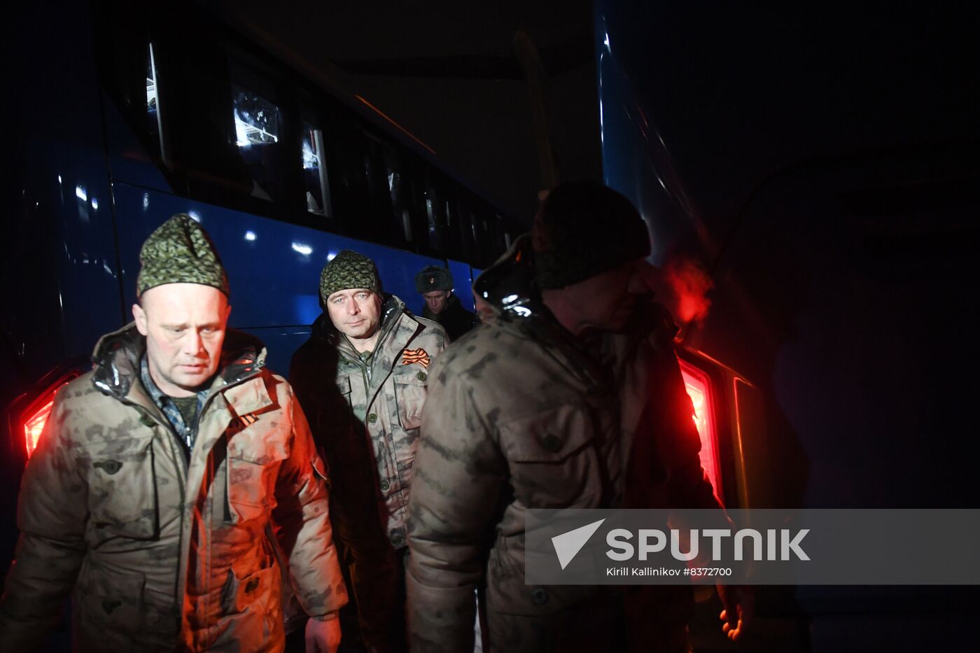 Russia Ukraine Military Operation POW Exchange Arrival