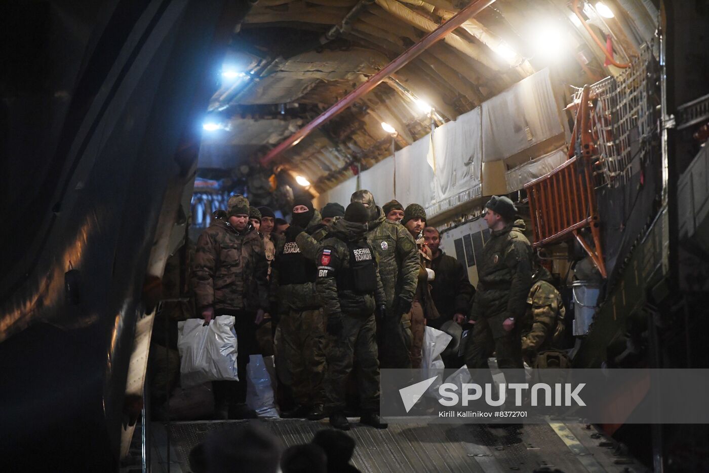 Russia Ukraine Military Operation POW Exchange Arrival
