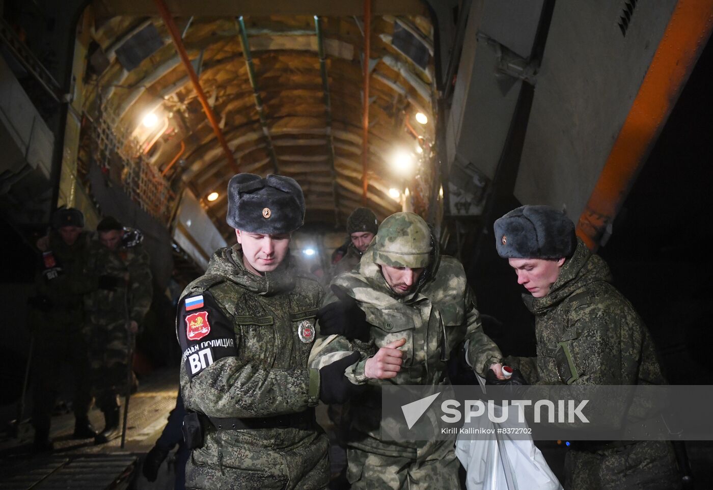 Russia Ukraine Military Operation POW Exchange Arrival