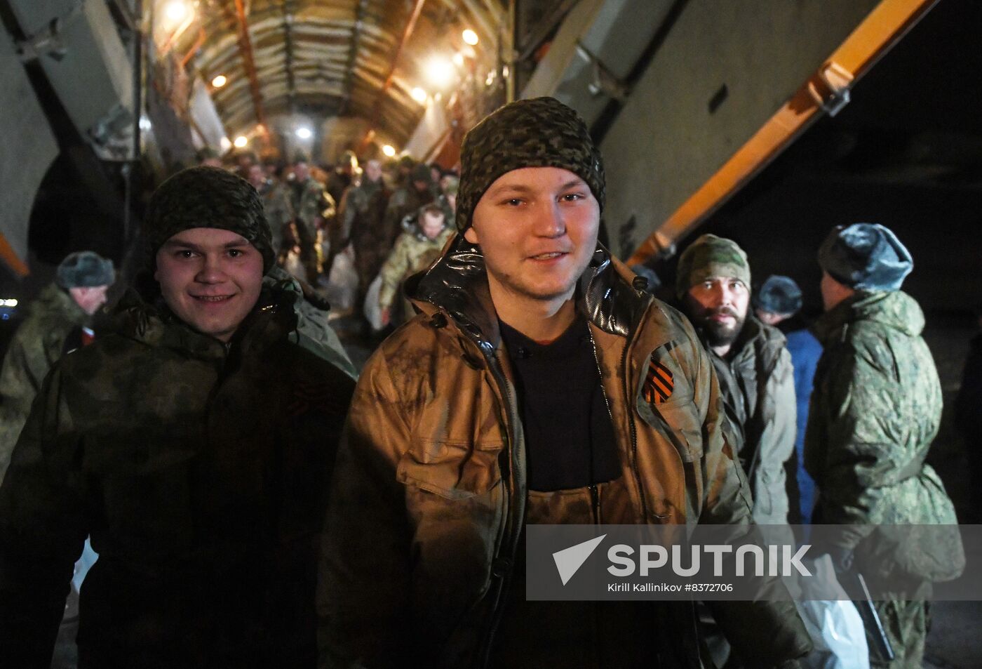 Russia Ukraine Military Operation POW Exchange Arrival