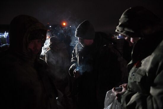 Russia Ukraine Military Operation POW Exchange Arrival