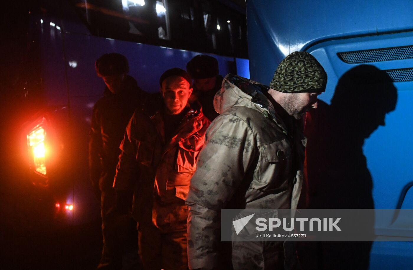 Russia Ukraine Military Operation POW Exchange Arrival
