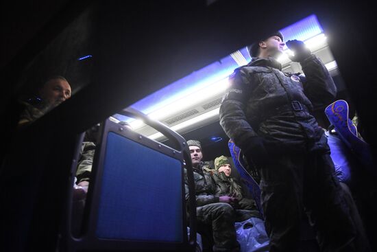 Russia Ukraine Military Operation POW Exchange Arrival