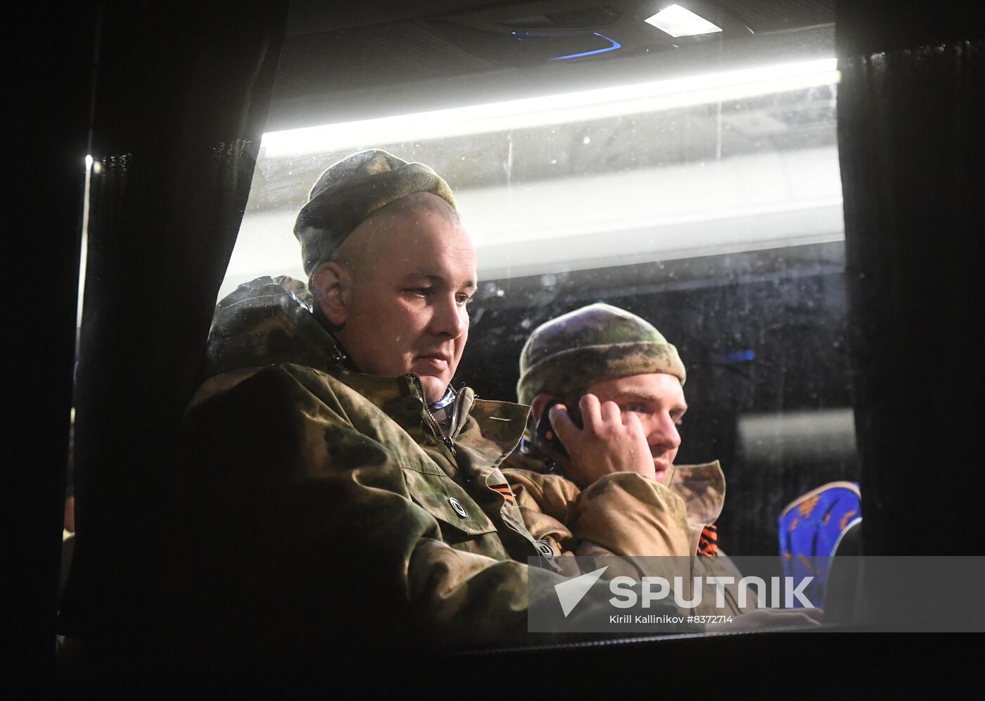 Russia Ukraine Military Operation POW Exchange Arrival