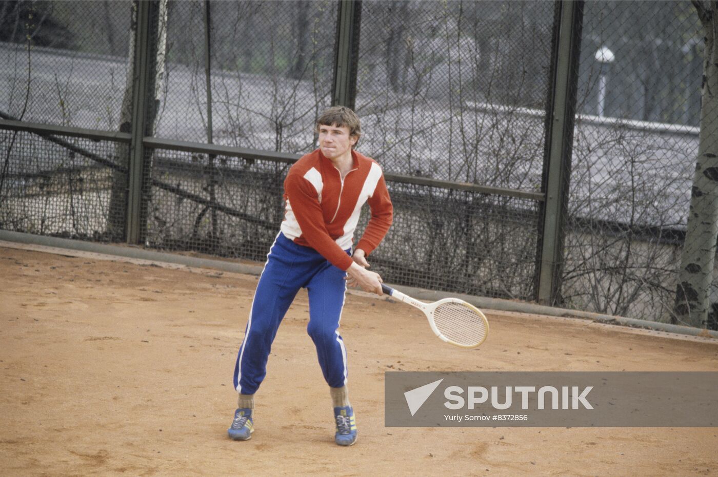 Soviet track and field athlete Sergei Bubka