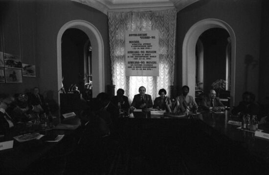 African Readings at Institute for African Studies of USSR Academy of Sciences