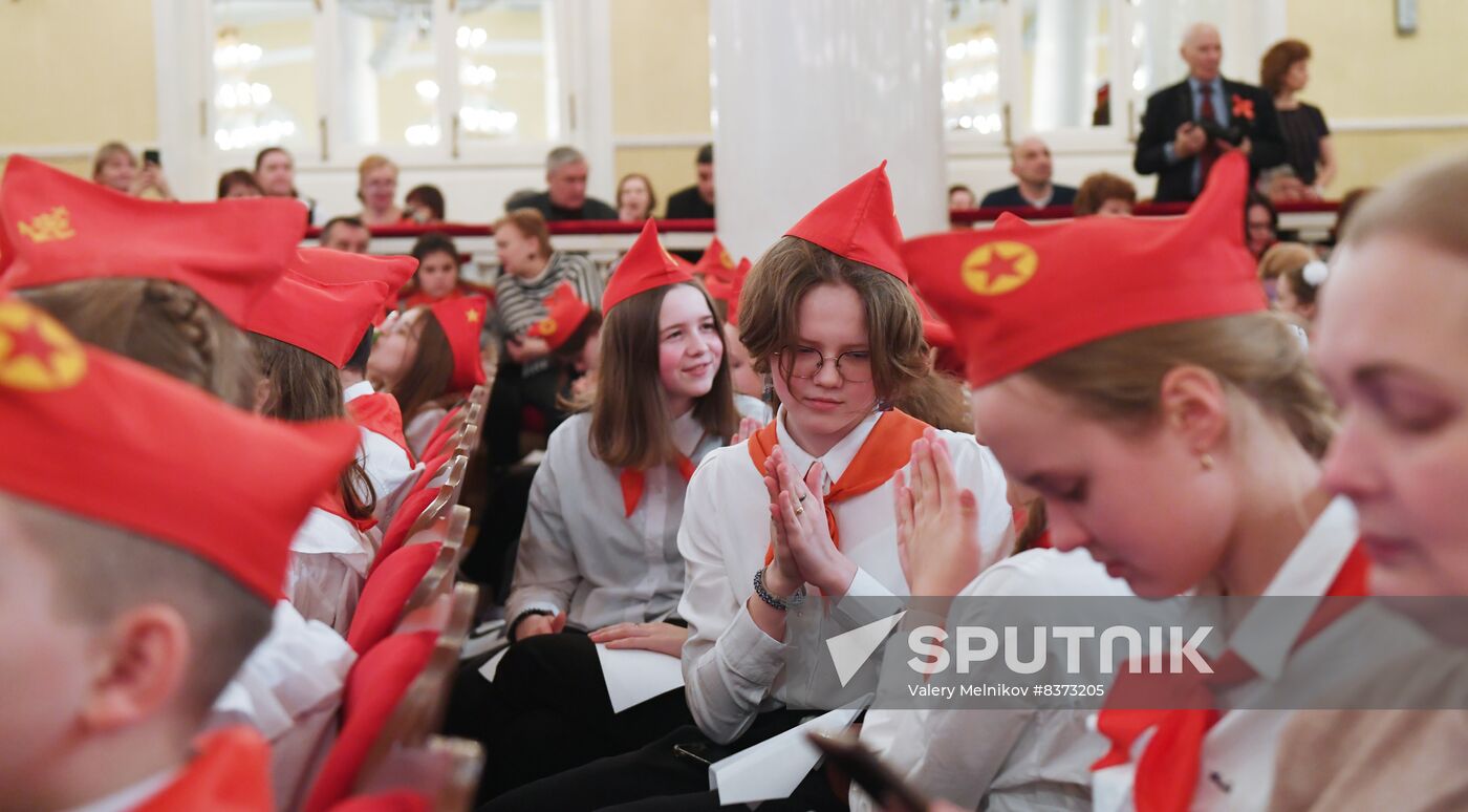 Russia Communist Party Anniversary