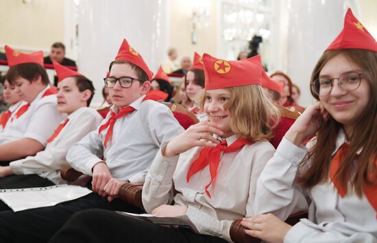 Russia Communist Party Anniversary