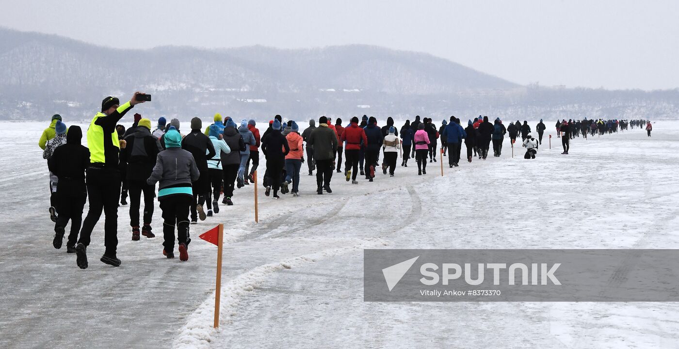 Russia Ice Run Half- Marathon