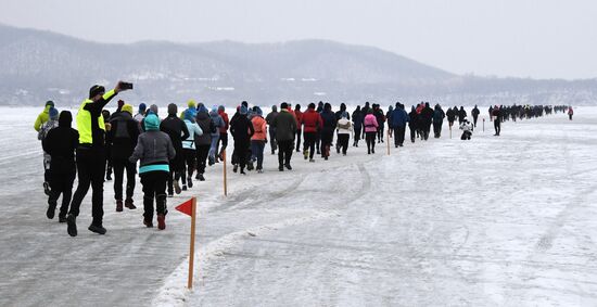 Russia Ice Run Half- Marathon