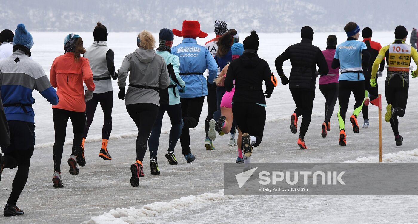 Russia Ice Run Half- Marathon