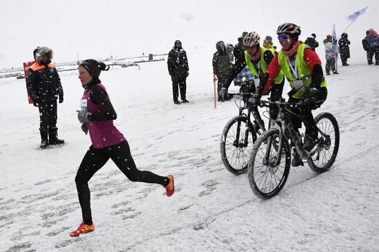 Russia Ice Run Half- Marathon