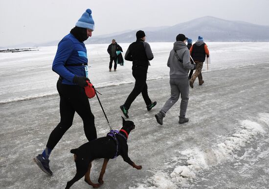 Russia Ice Run Half- Marathon