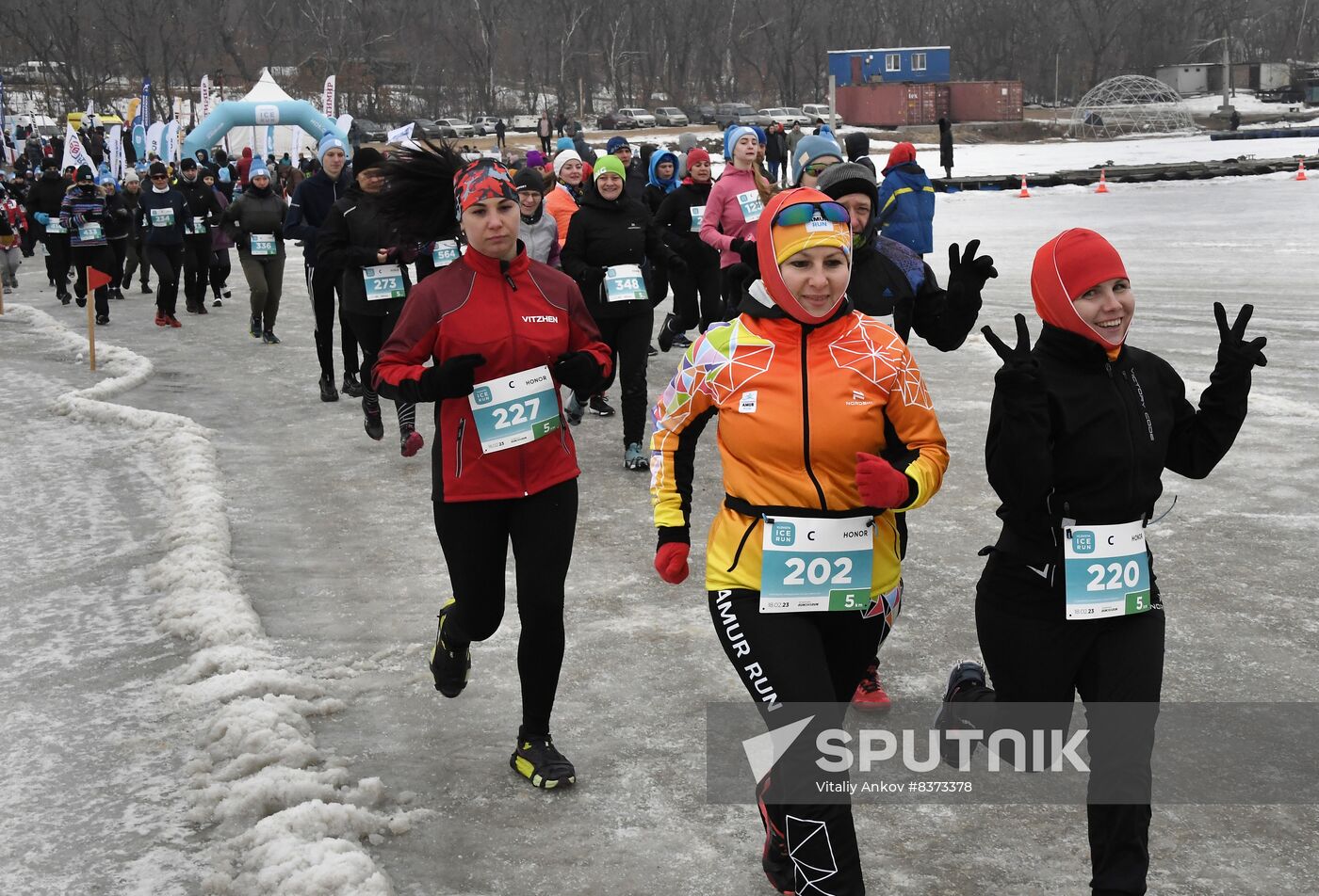 Russia Ice Run Half- Marathon