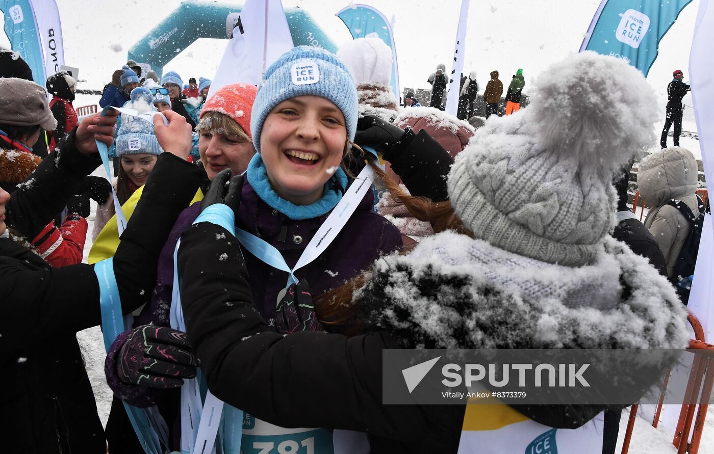 Russia Ice Run Half- Marathon