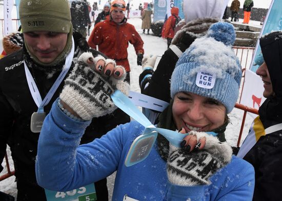 Russia Ice Run Half- Marathon