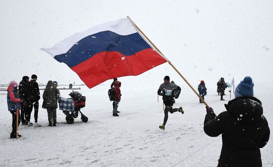 Russia Ice Run Half- Marathon