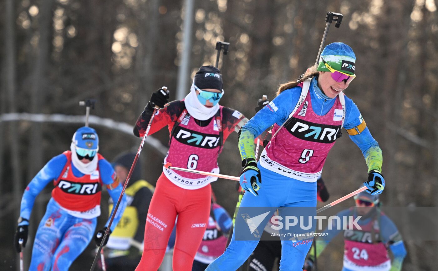 Russia Biathlon Cup Women