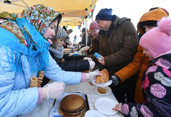 Russia Religion Meatfare Sunday