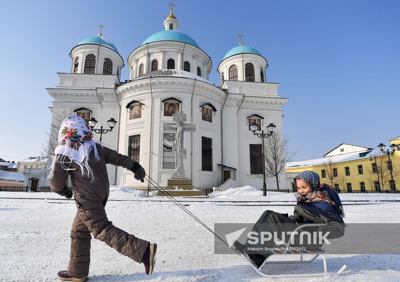 Russia Religion Meatfare Sunday