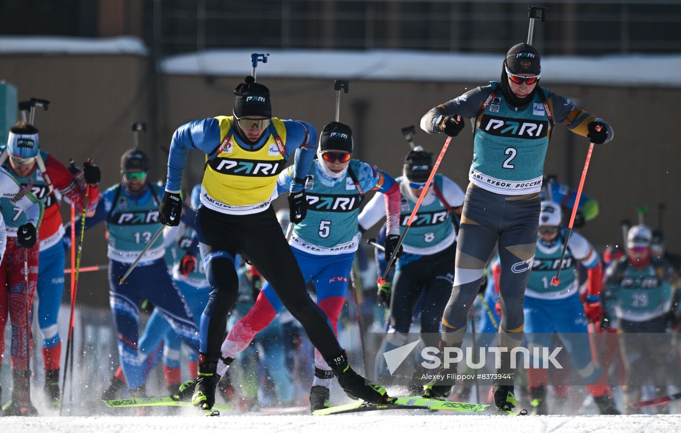 Russia Biathlon Cup Men