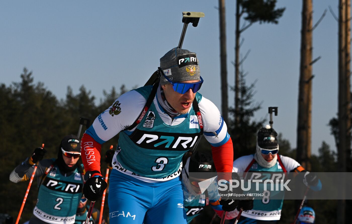 Russia Biathlon Cup Men