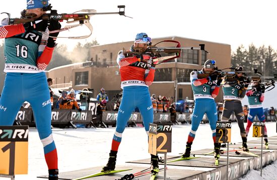 Russia Biathlon Cup Men