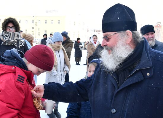 Russia Religion Meatfare Sunday