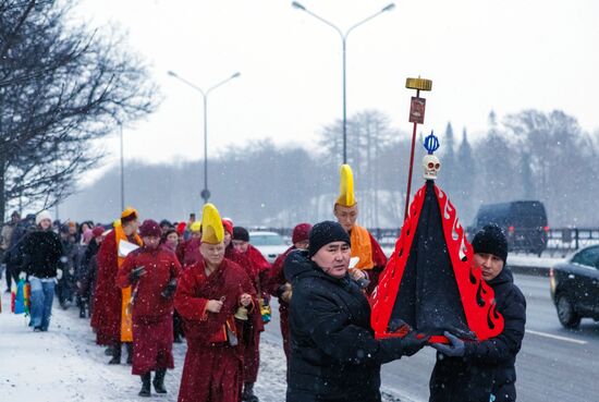 Russia Buddhist New Year