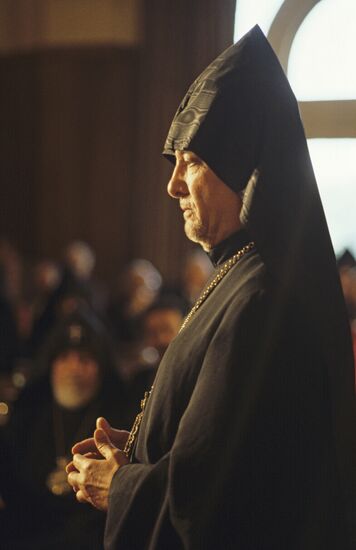 Celebrations in Etchmiadzin on consecration of myrrh