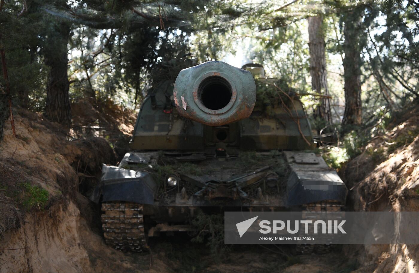 Russia Ukraine Military Operation Artillery Units