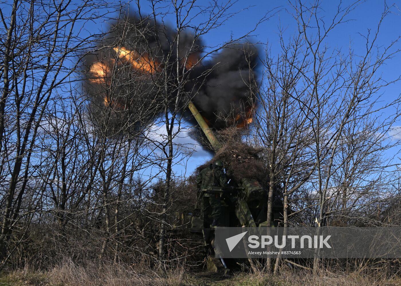 Russia Ukraine Military Operation Artillery Units