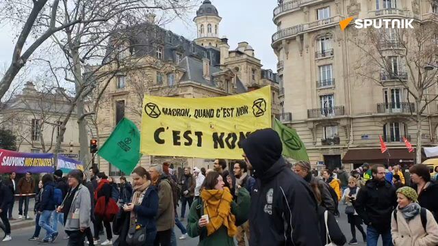 Fifth nationwide strike against French pension reform