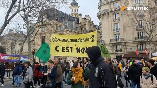 Fifth nationwide strike against French pension reform