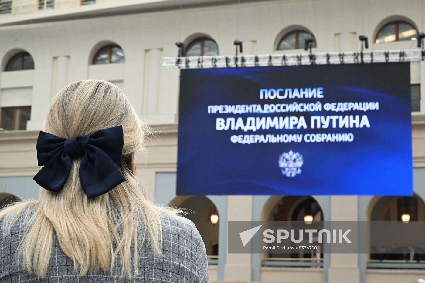 Russia Putin Federal Assembly Address